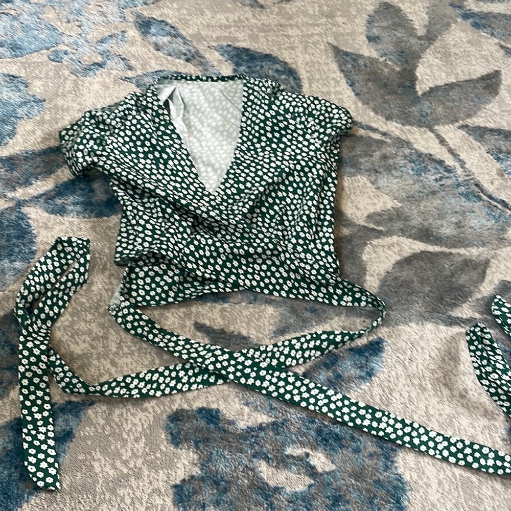 Shein Cross Top